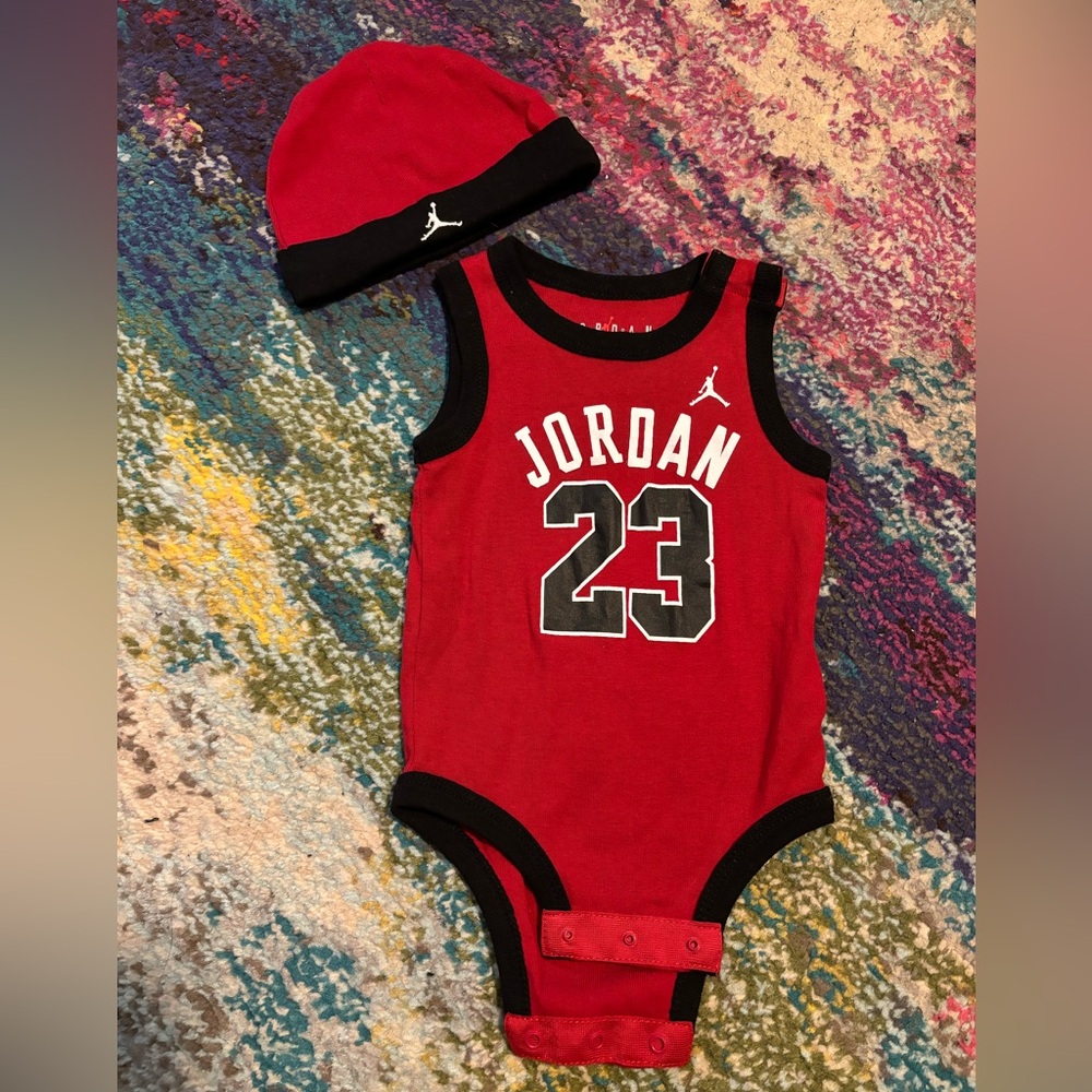 Red Jordan Set